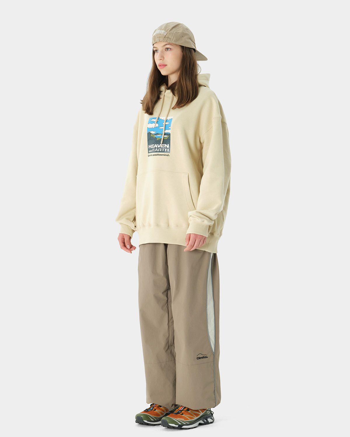 디미토(DIMITO) HAE DMT HOODIE DESERT