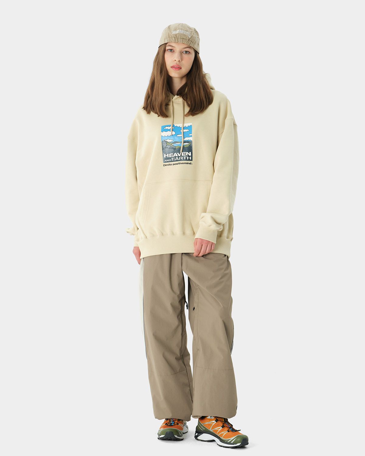 디미토(DIMITO) HAE DMT HOODIE DESERT