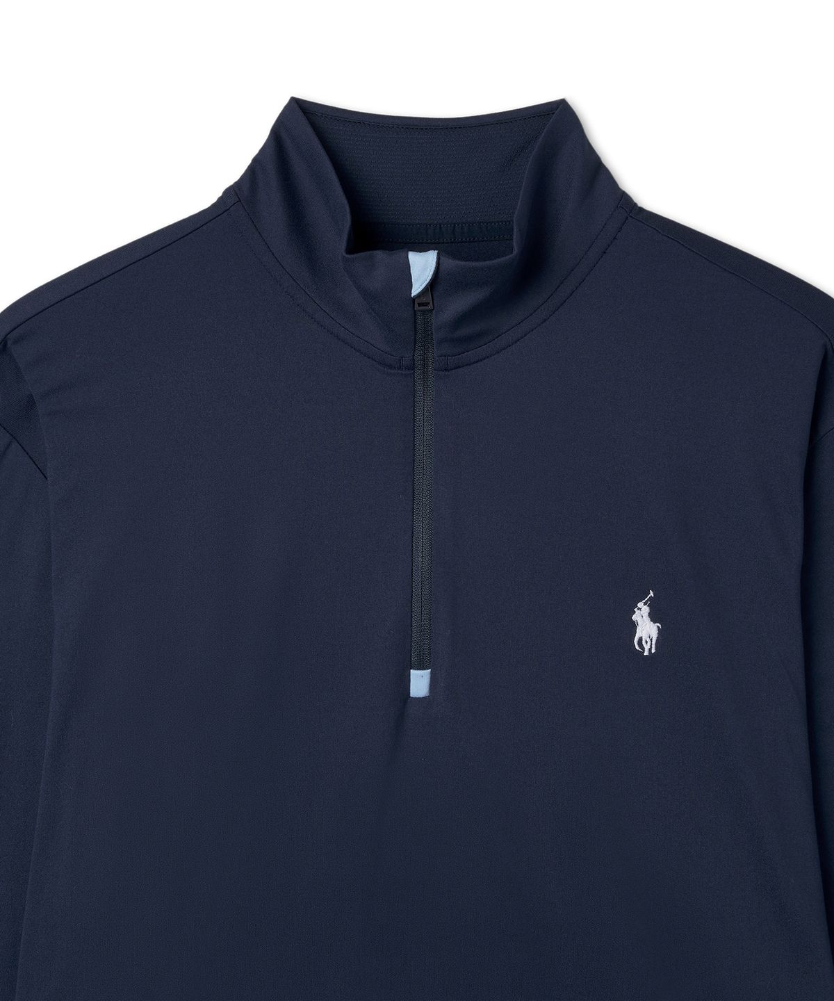 폴로 랄프 로렌 골프(POLO RALPH LAUREN GOLF) 퍼포먼스 저지 쿼터 지퍼 풀오버 - 네이비