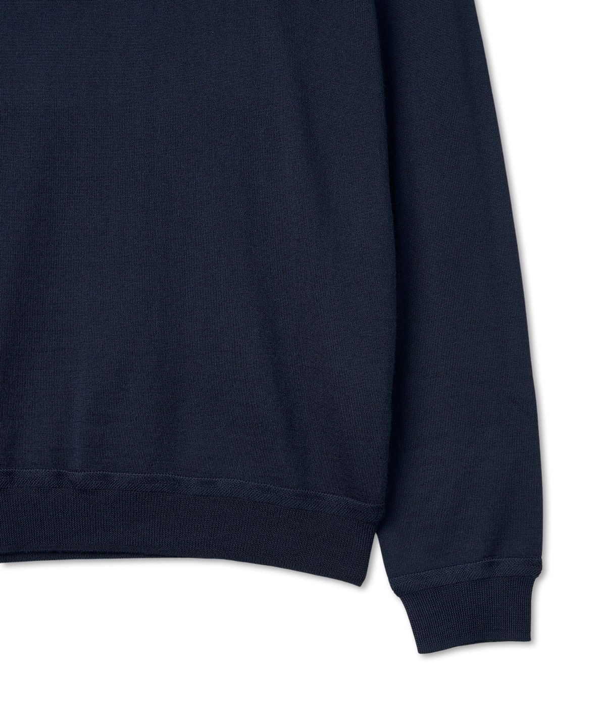 폴로 랄프 로렌 골프(POLO RALPH LAUREN GOLF) 퍼포먼스 쿼터 집엎 스웨터 - 네이비