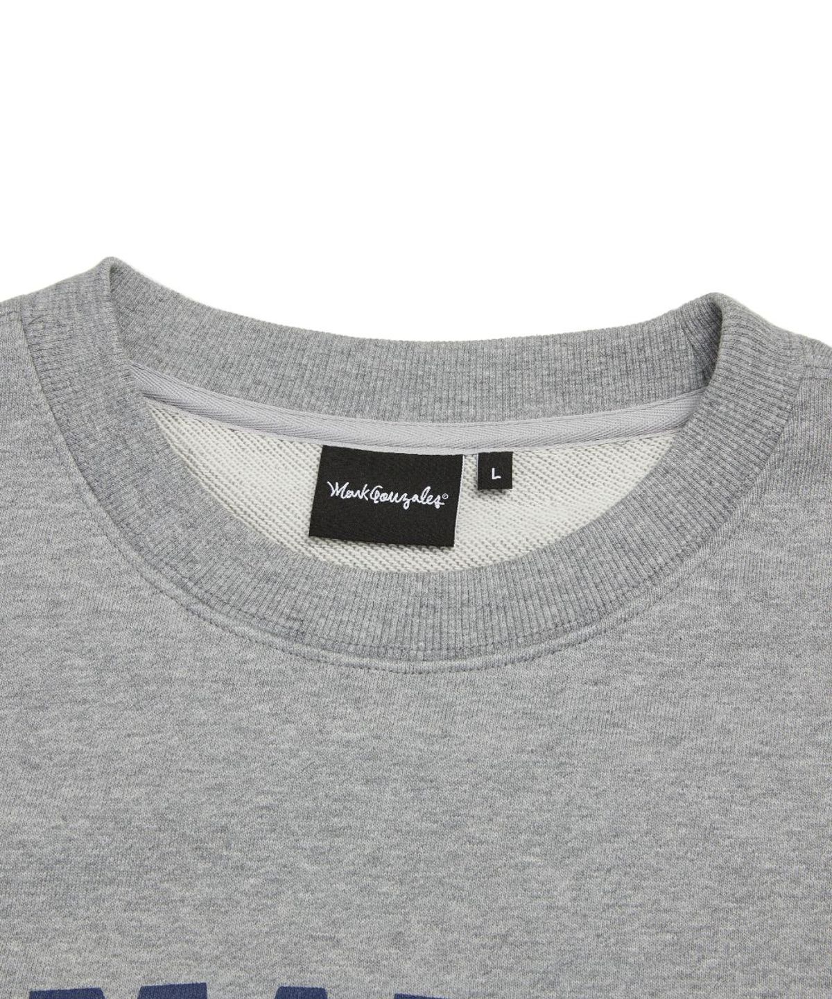 마크곤잘레스(MARK GONZALES) NAVY SHMOO GRAPHIC SWEATSHIRT - M/GREY