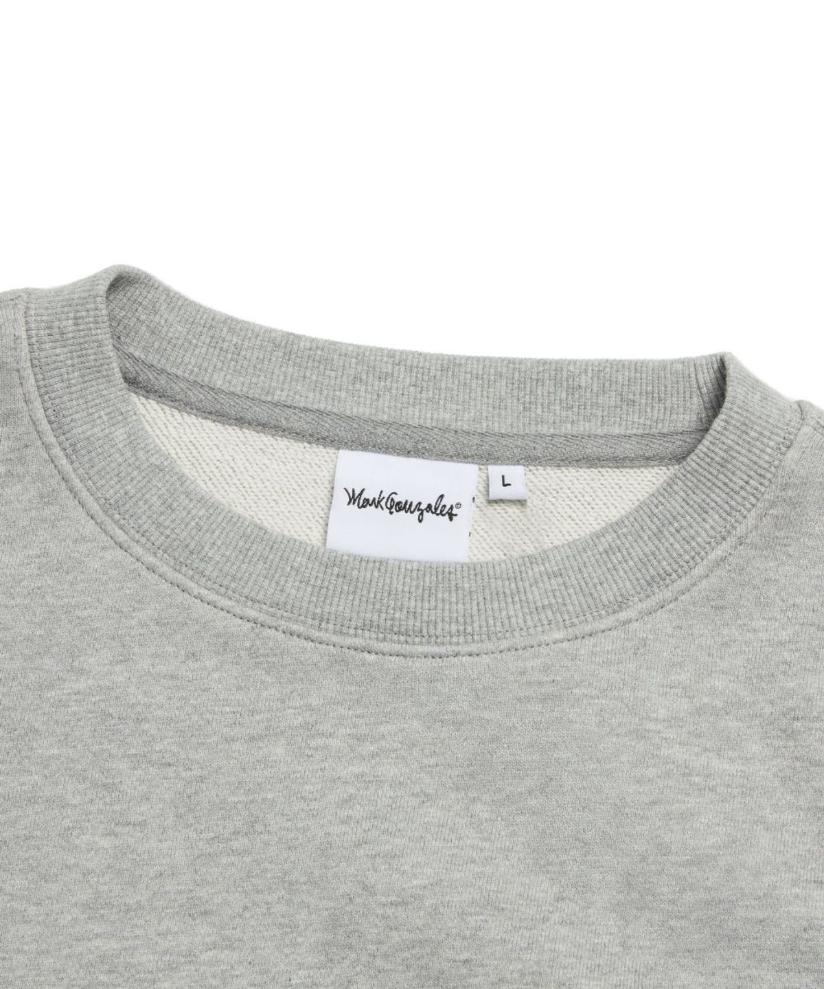 마크곤잘레스(MARK GONZALES) SIGN LOGO OG SWEATSHIRT - M/GREY