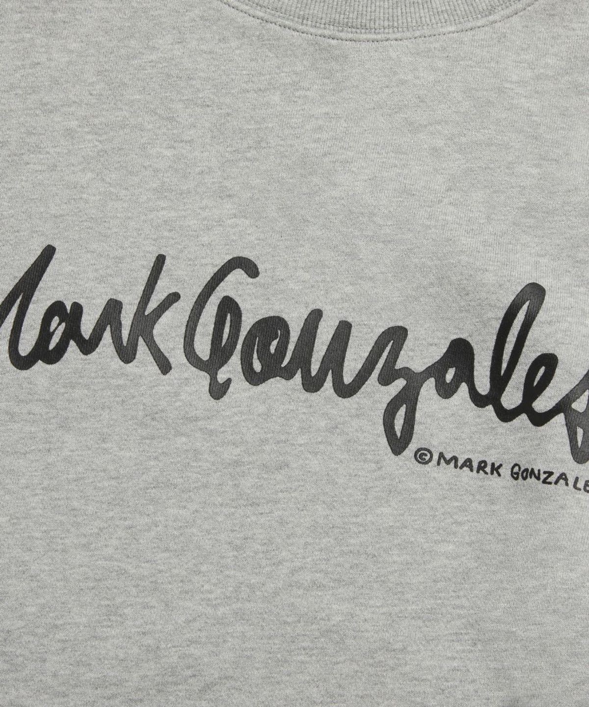마크곤잘레스(MARK GONZALES) SIGN LOGO OG SWEATSHIRT - M/GREY