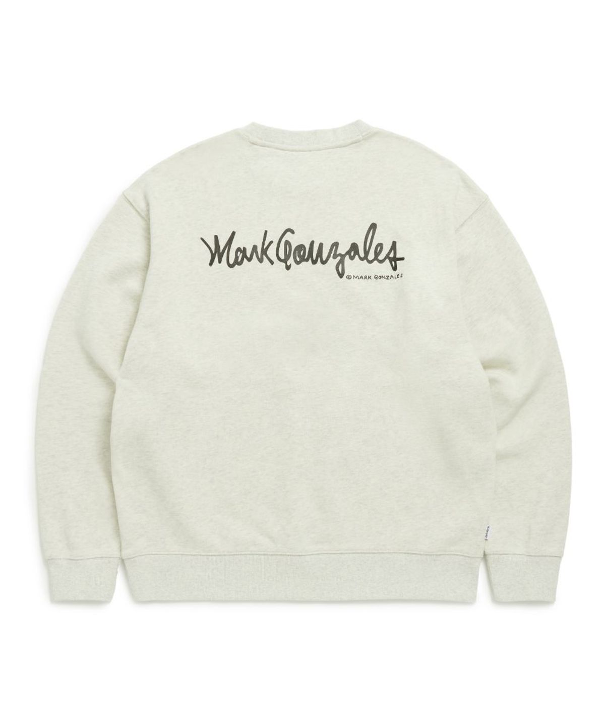 마크곤잘레스(MARK GONZALES) 엔젤 와펜 스웨트셔츠 - M/OATMEAL