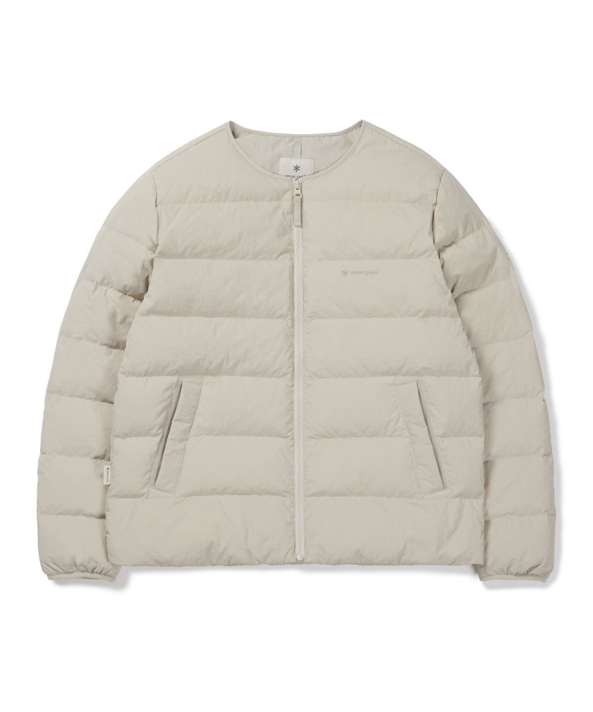스노우피크 어패럴(SNOWPEAK APPAREL) 랜드 경량 다운 자켓 (S26WMGDJ60) Light Beige