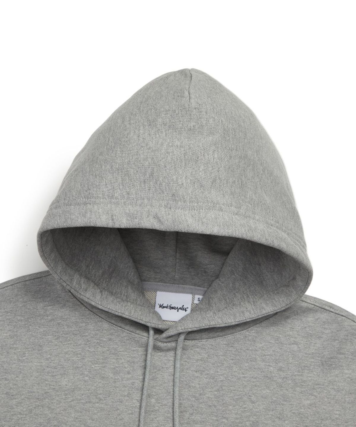 마크곤잘레스(MARK GONZALES) WOMENS SIGN LOGO OG CROPPED SWEAT HOODIE - M/GREY