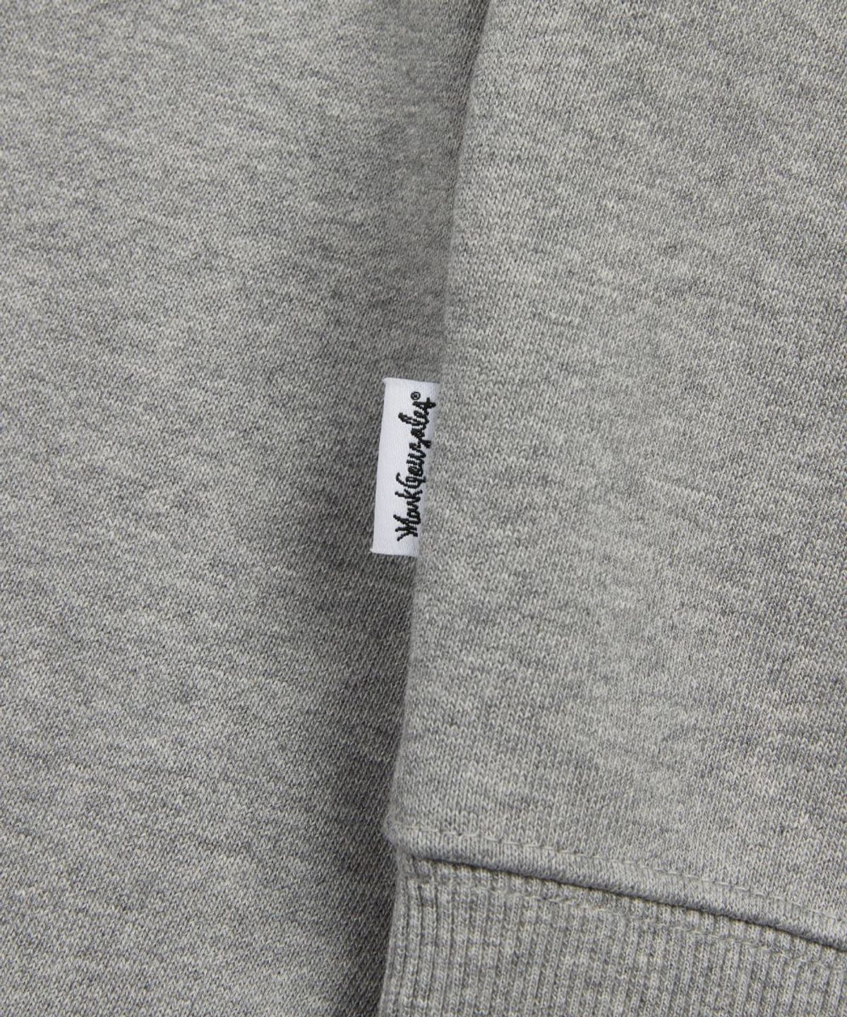 마크곤잘레스(MARK GONZALES) WOMENS SIGN LOGO OG CROPPED SWEAT HOODIE - M/GREY