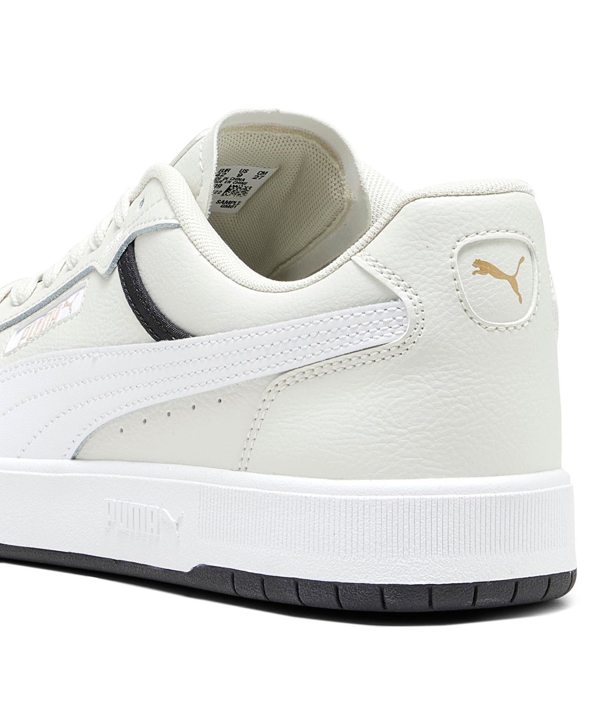 푸마(PUMA) 코트 울트라 - 그레이:화이트:블랙 / 389368-09