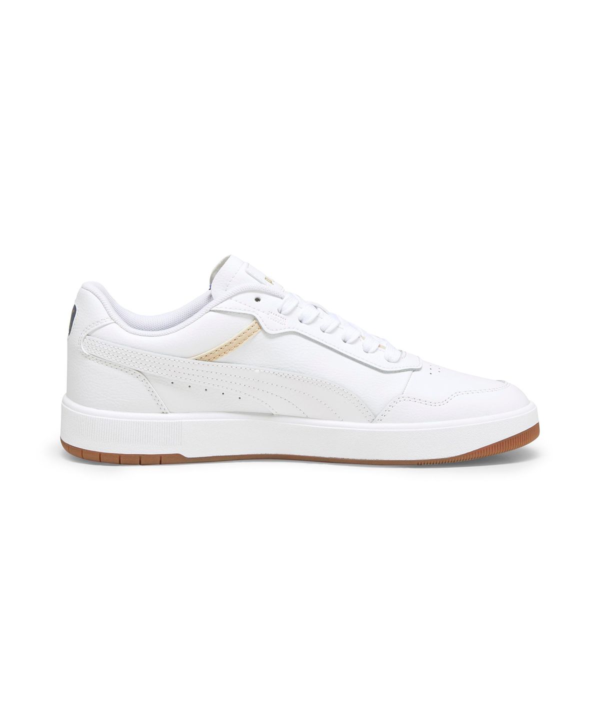 푸마(PUMA) 코트 울트라 - 화이트:화이트:골드 / 389368-11