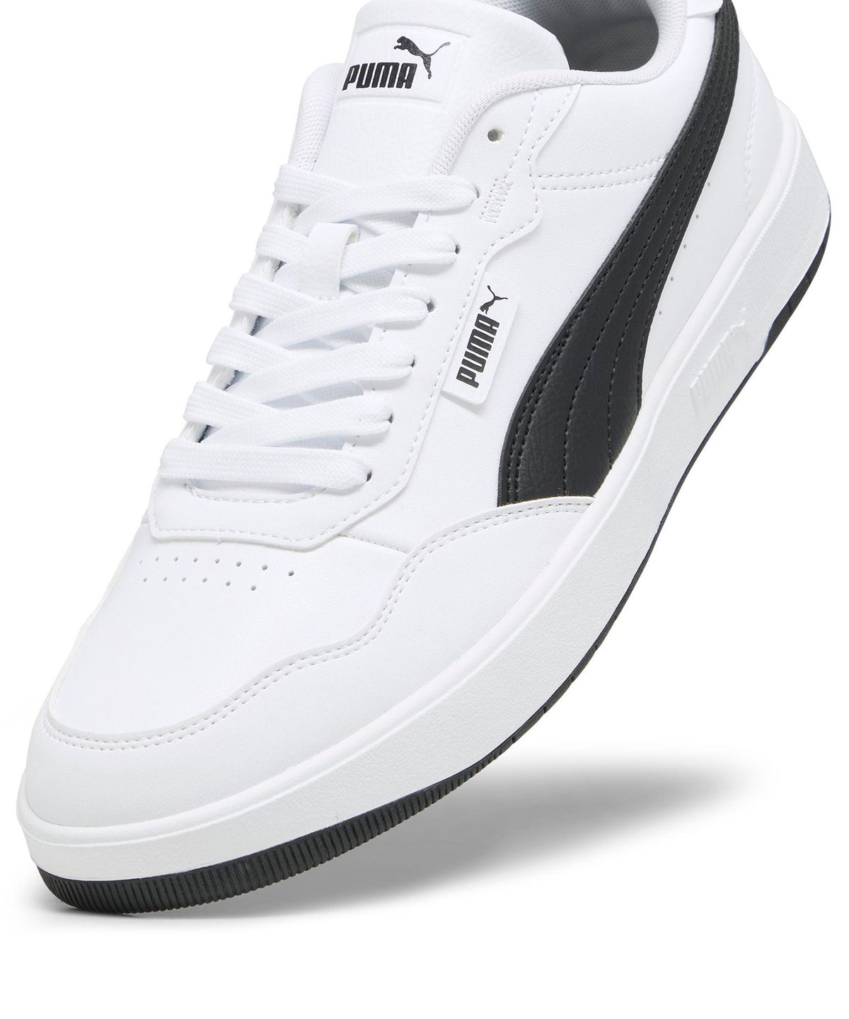 푸마(PUMA) 코트 울트라 라이트 - 화이트:블랙 / 389371-06