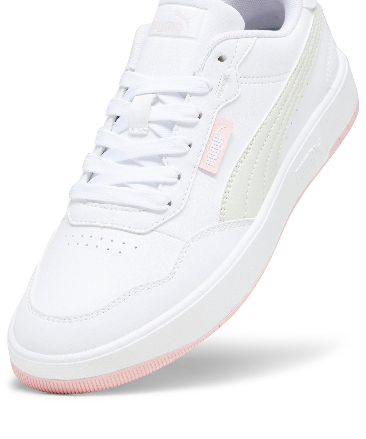 푸마(PUMA) 코트 울트라 라이트 - 그레이:핑크 / 389371-09