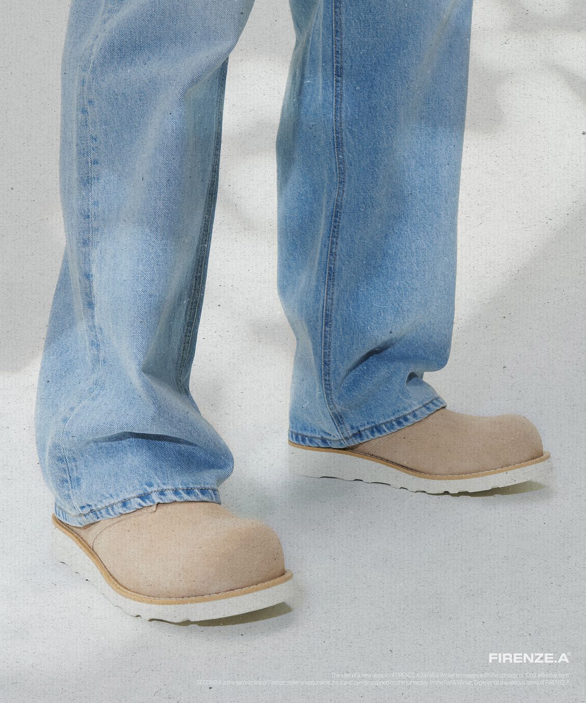 피렌체 아뜨리에(FIRENZE ATELIER) [SECOND.A] V2 Balloon Toe Suede Chukka Boots_2NDF4100BS