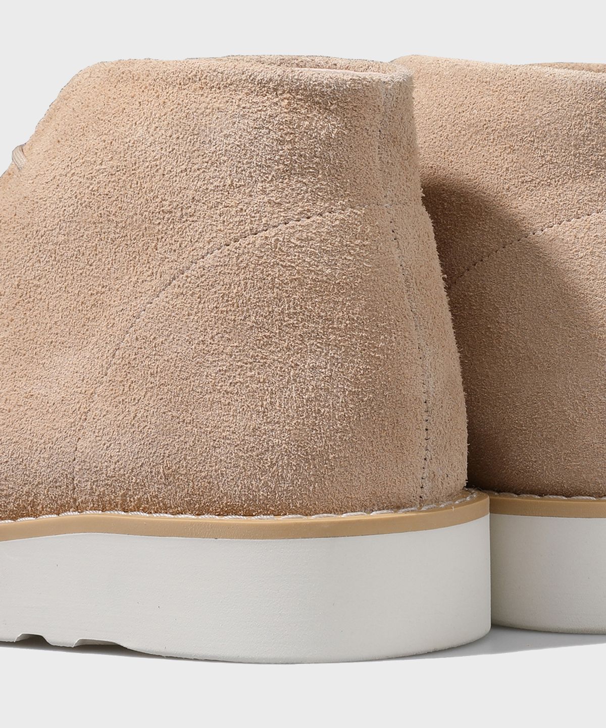 피렌체 아뜨리에(FIRENZE ATELIER) [SECOND.A] V2 Balloon Toe Suede Chukka Boots_2NDF4100BS