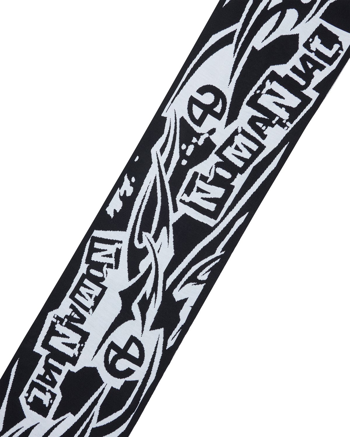 노매뉴얼(NOMANUAL) T.S JACQUARD MUFFLER - WHITE