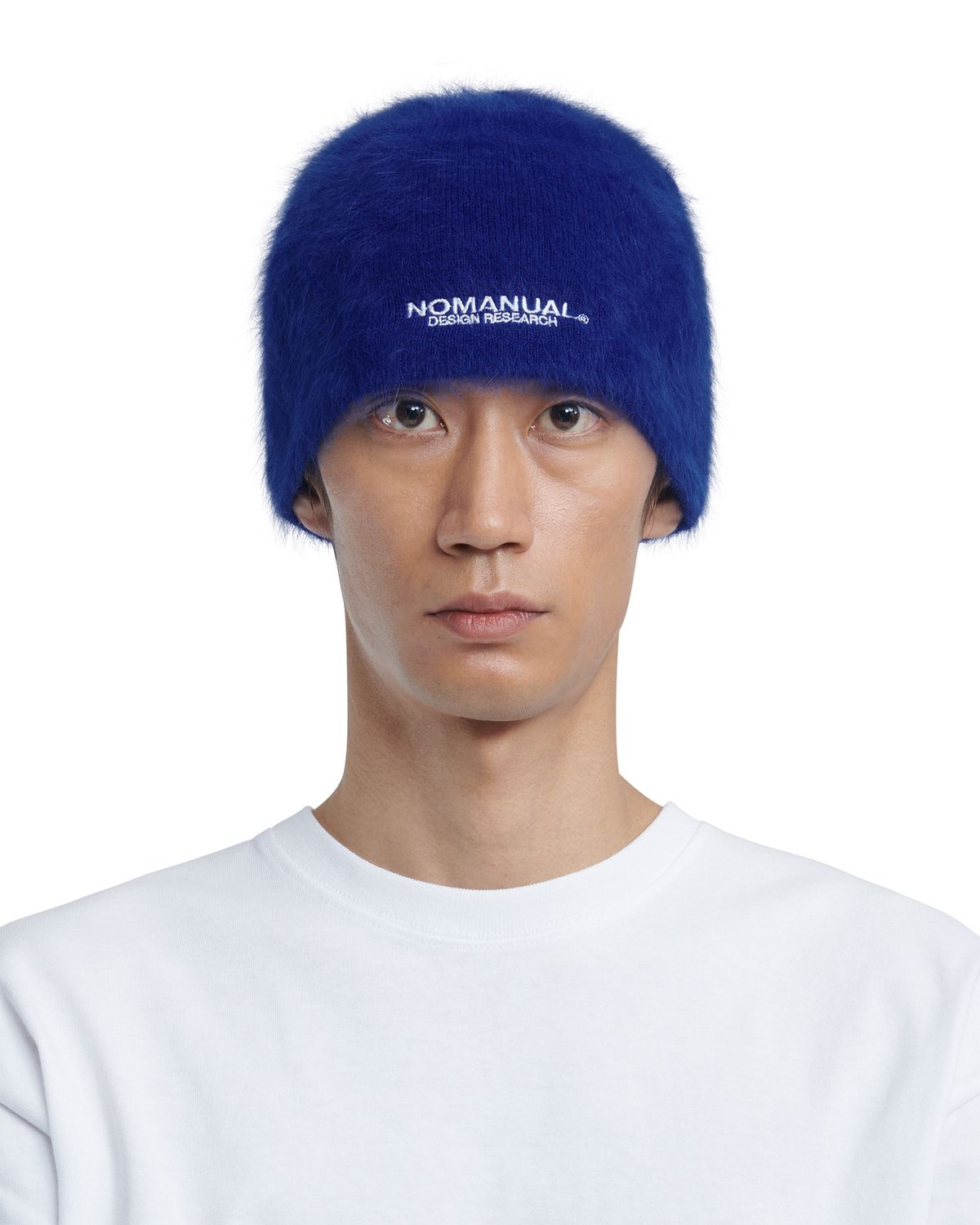 노매뉴얼(NOMANUAL) NM HAIRY BEANIE - BLUE