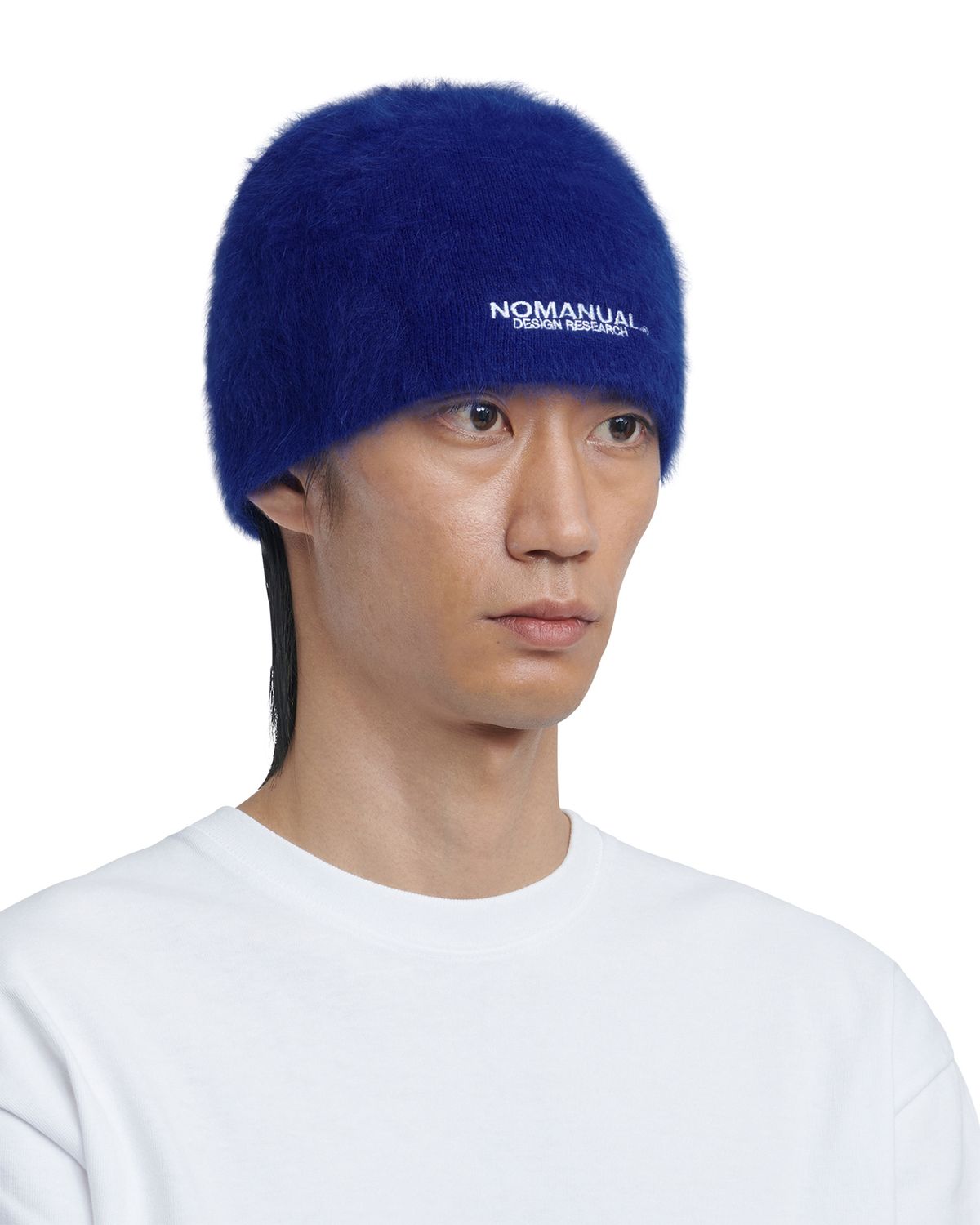 노매뉴얼(NOMANUAL) NM HAIRY BEANIE - BLUE