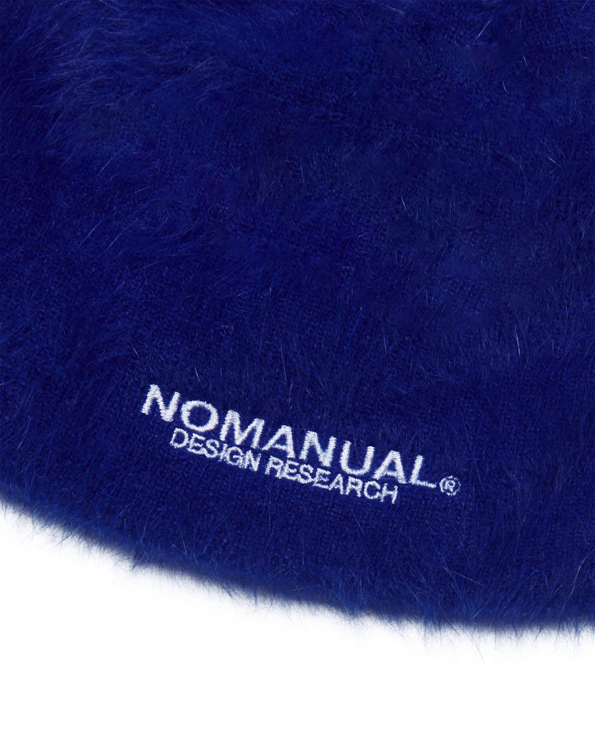 노매뉴얼(NOMANUAL) NM HAIRY BEANIE - BLUE