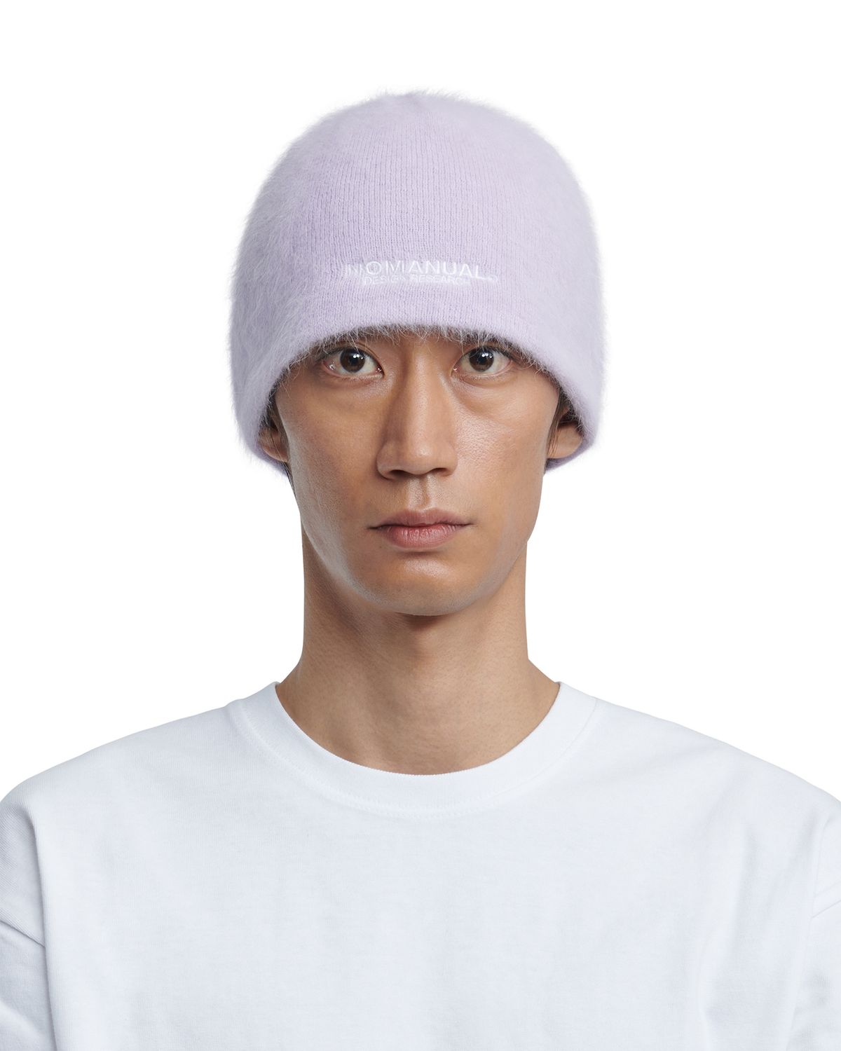 노매뉴얼(NOMANUAL) NM HAIRY BEANIE - PURPLE