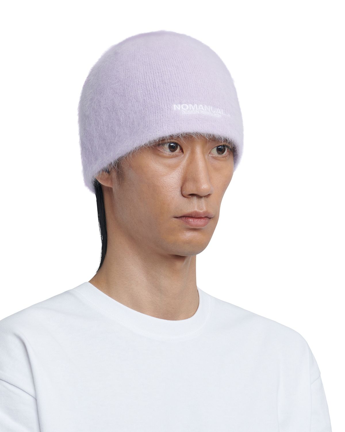 노매뉴얼(NOMANUAL) NM HAIRY BEANIE - PURPLE