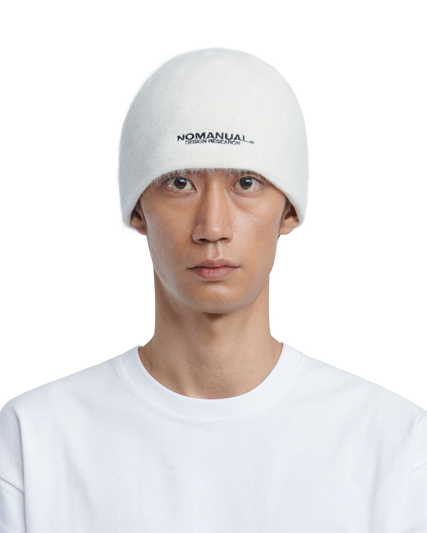 ニットキャップ・ビーニー NOMANUAL NM HAIRY BEANIE CREAM NM45HG02M1OM MUSINSA | NOMANUAL NM HAIRY BEANIE - CREAM