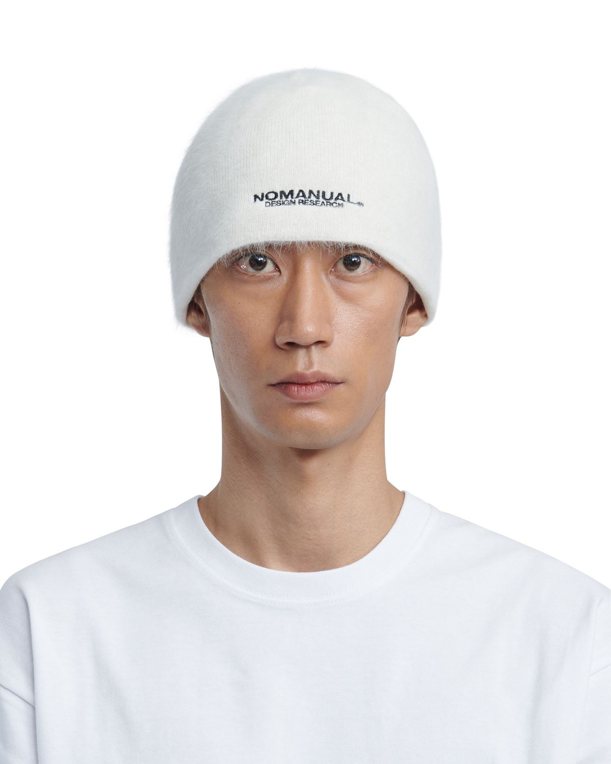 노매뉴얼(NOMANUAL) NM HAIRY BEANIE - CREAM