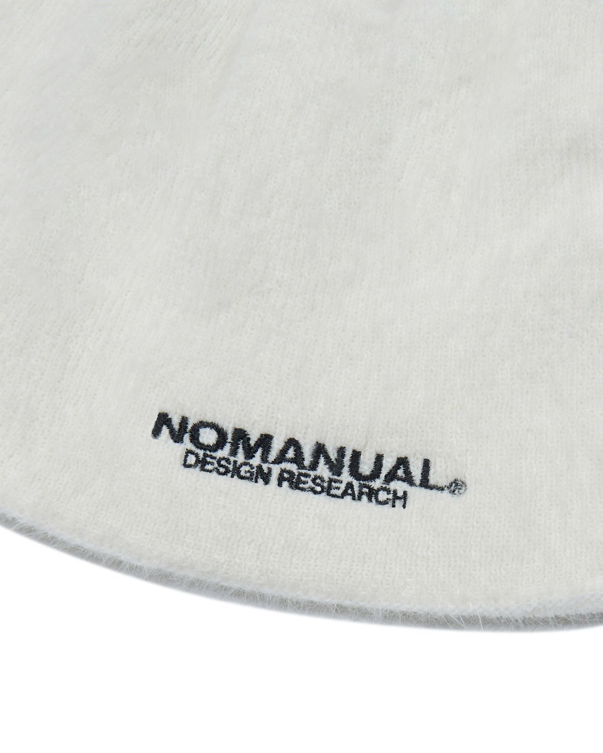 노매뉴얼(NOMANUAL) NM HAIRY BEANIE - CREAM