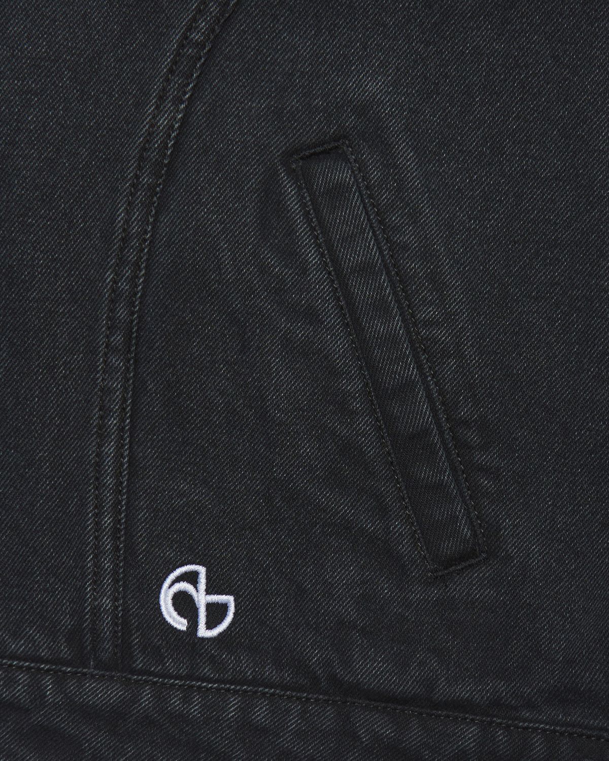 노매뉴얼(NOMANUAL) T.I.D RIDER JACKET - WASHED BLACK