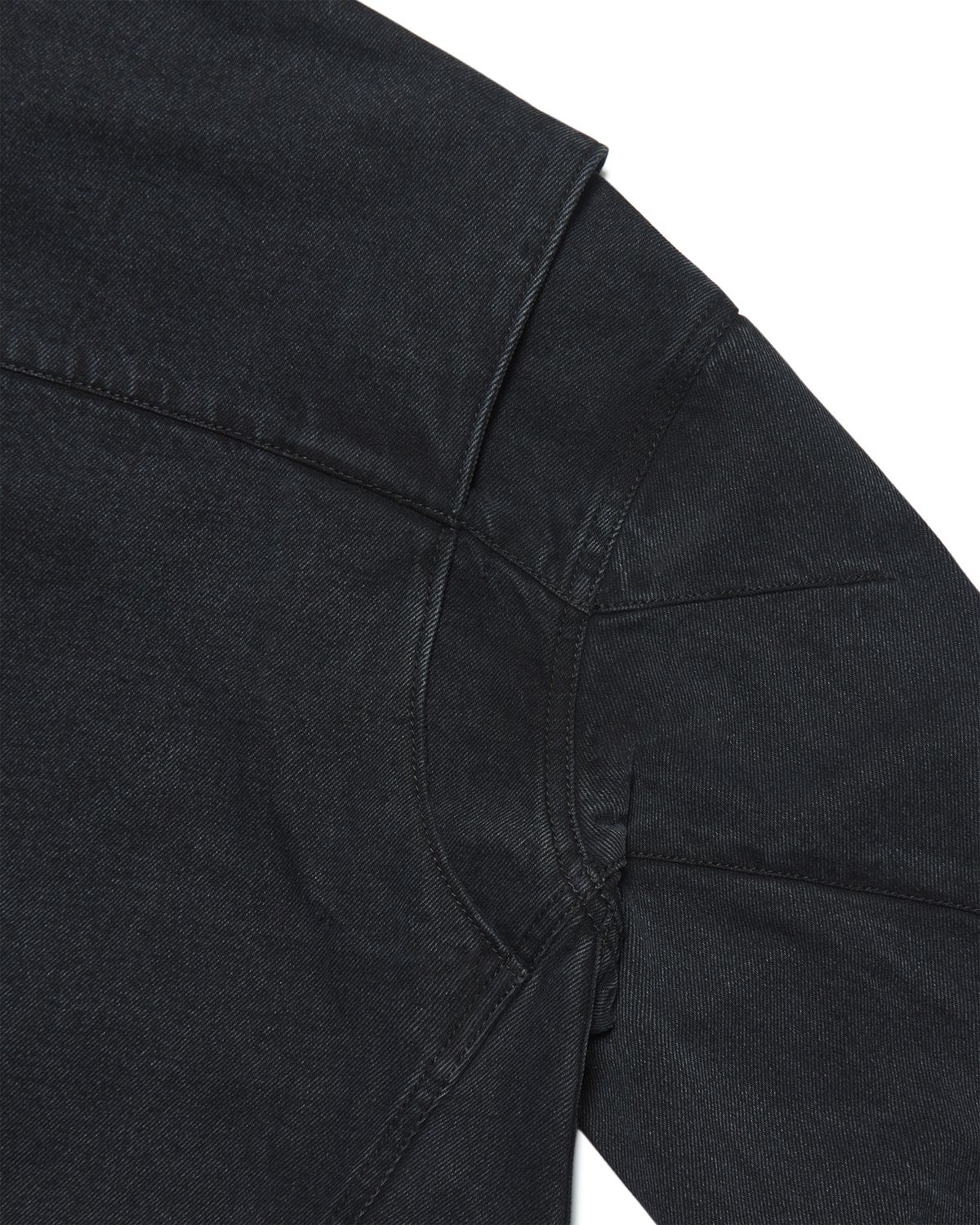 노매뉴얼(NOMANUAL) T.I.D RIDER JACKET - WASHED BLACK