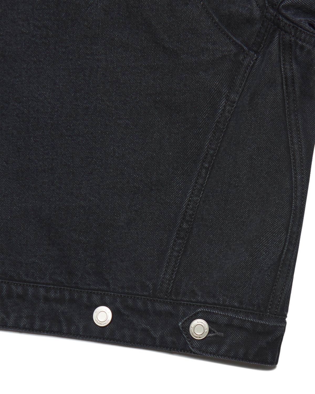 노매뉴얼(NOMANUAL) T.I.D RIDER JACKET - WASHED BLACK