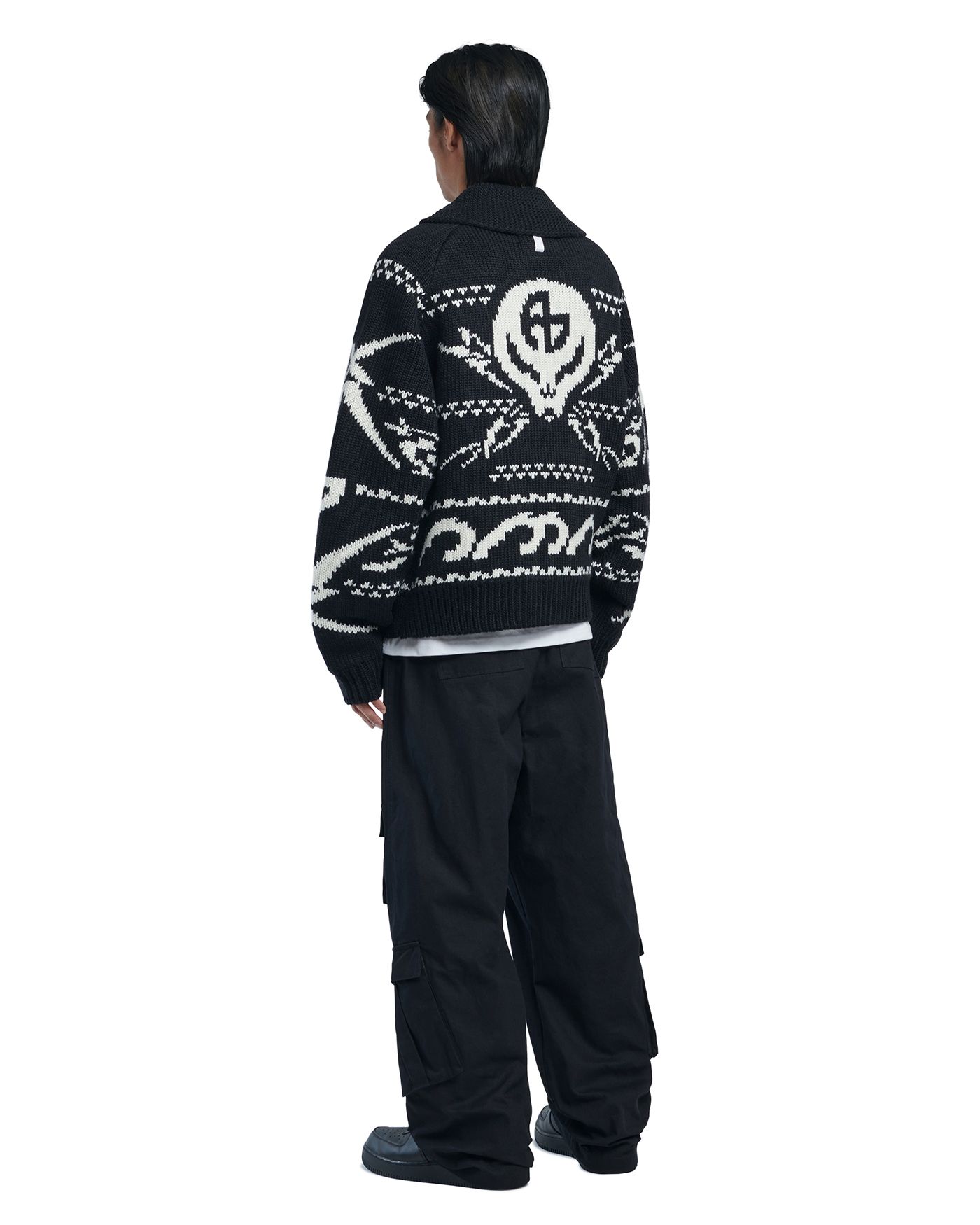 【NOMANUAL】 SYMBOL MULTI CARGO PANTS MUSINSA | NOMANUAL SYMBOL MULTI CARGO PANTS - BLACK