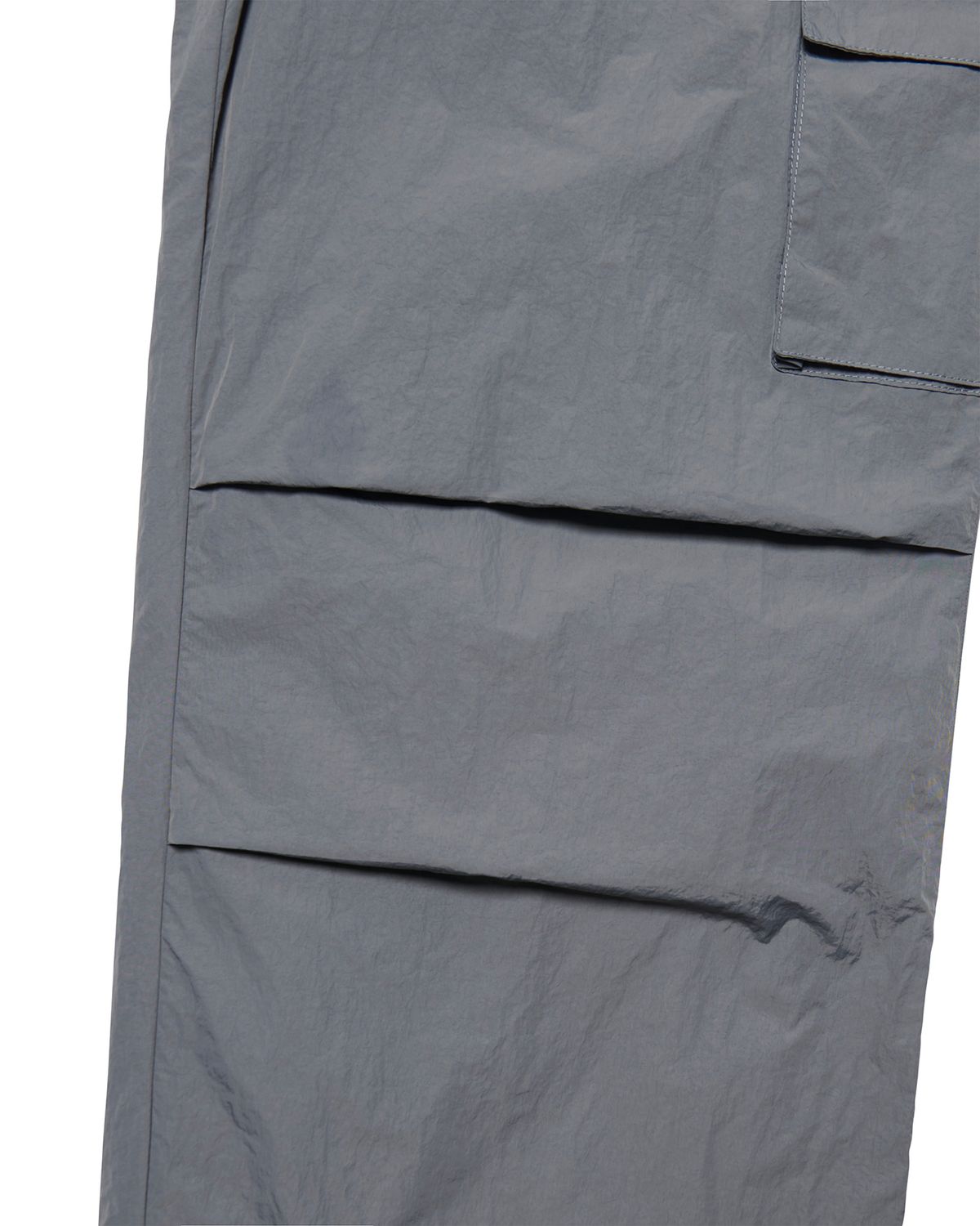 노매뉴얼(NOMANUAL) N.S.C PARACHUTE PANTS - GRAY