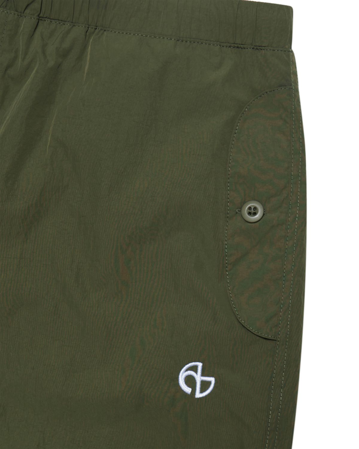 노매뉴얼(NOMANUAL) N.S.C PARACHUTE PANTS - KHAKI