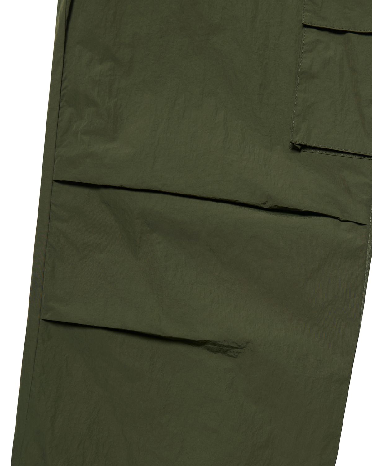 노매뉴얼(NOMANUAL) N.S.C PARACHUTE PANTS - KHAKI