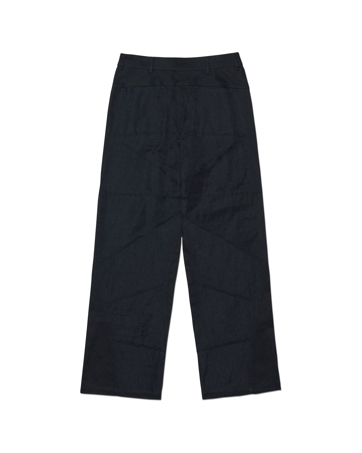 노매뉴얼(NOMANUAL) O.F PATCHED PANTS - BLACK