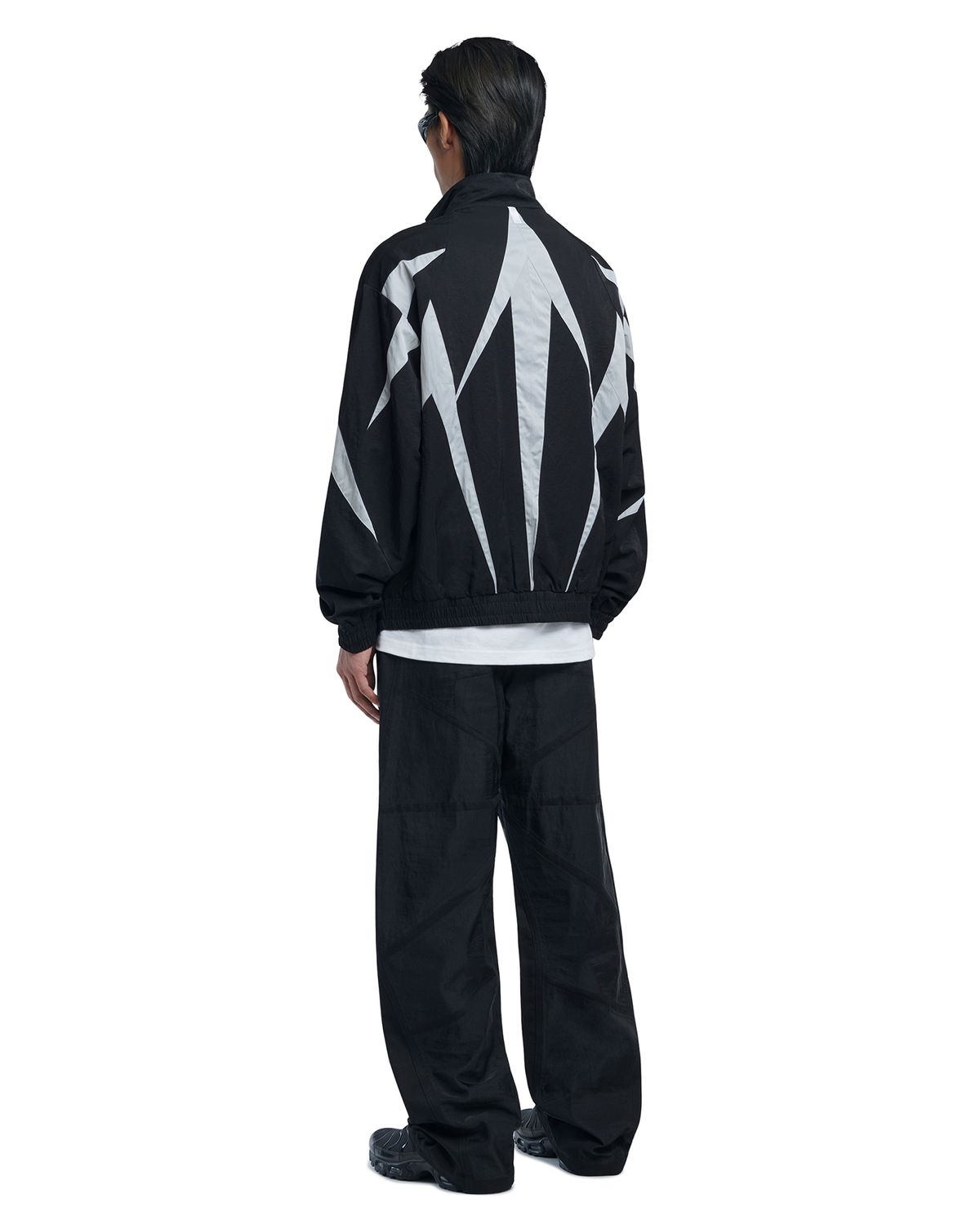 노매뉴얼(NOMANUAL) O.F PATCHED PANTS - BLACK