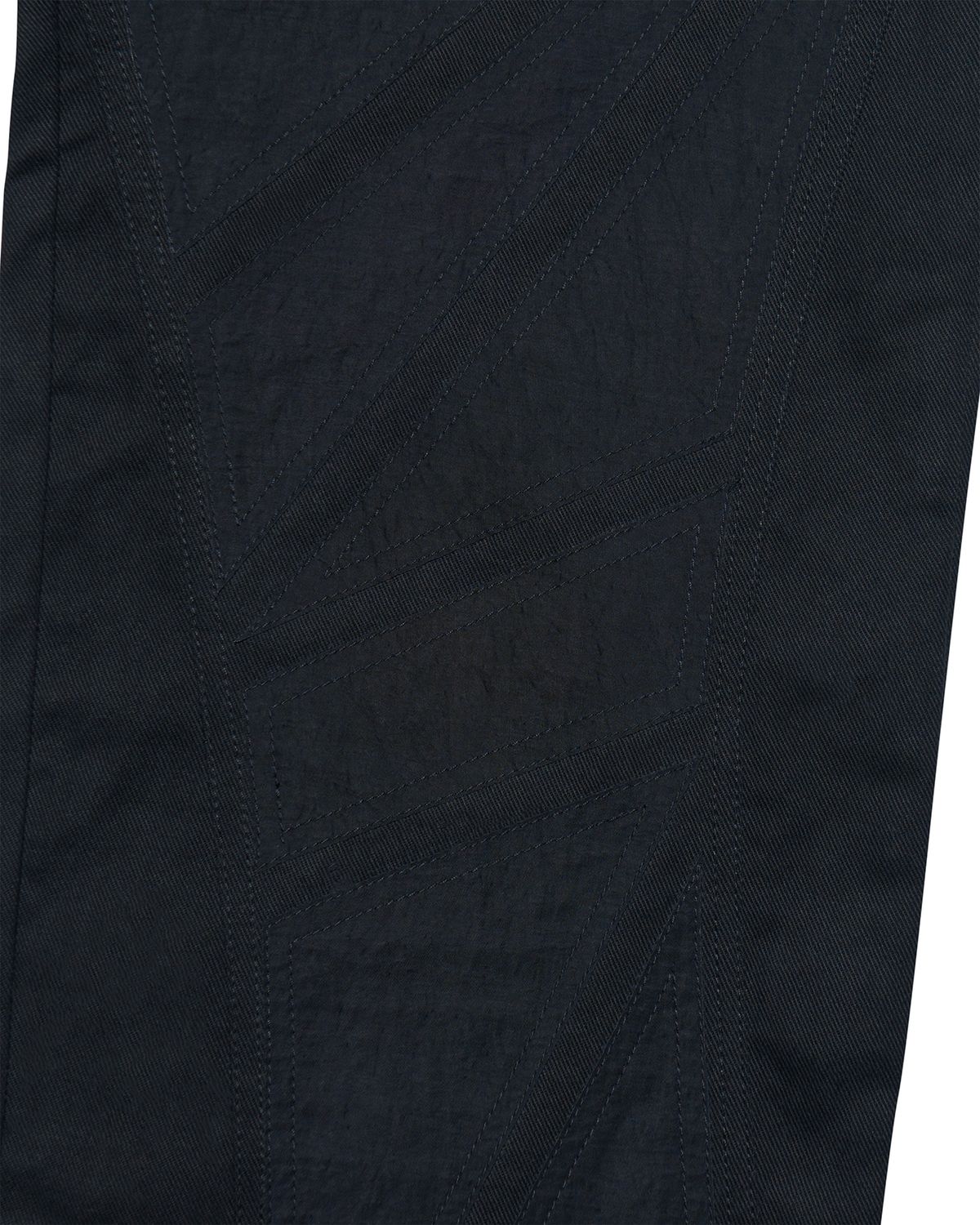 노매뉴얼(NOMANUAL) O.F PATCHED PANTS - BLACK