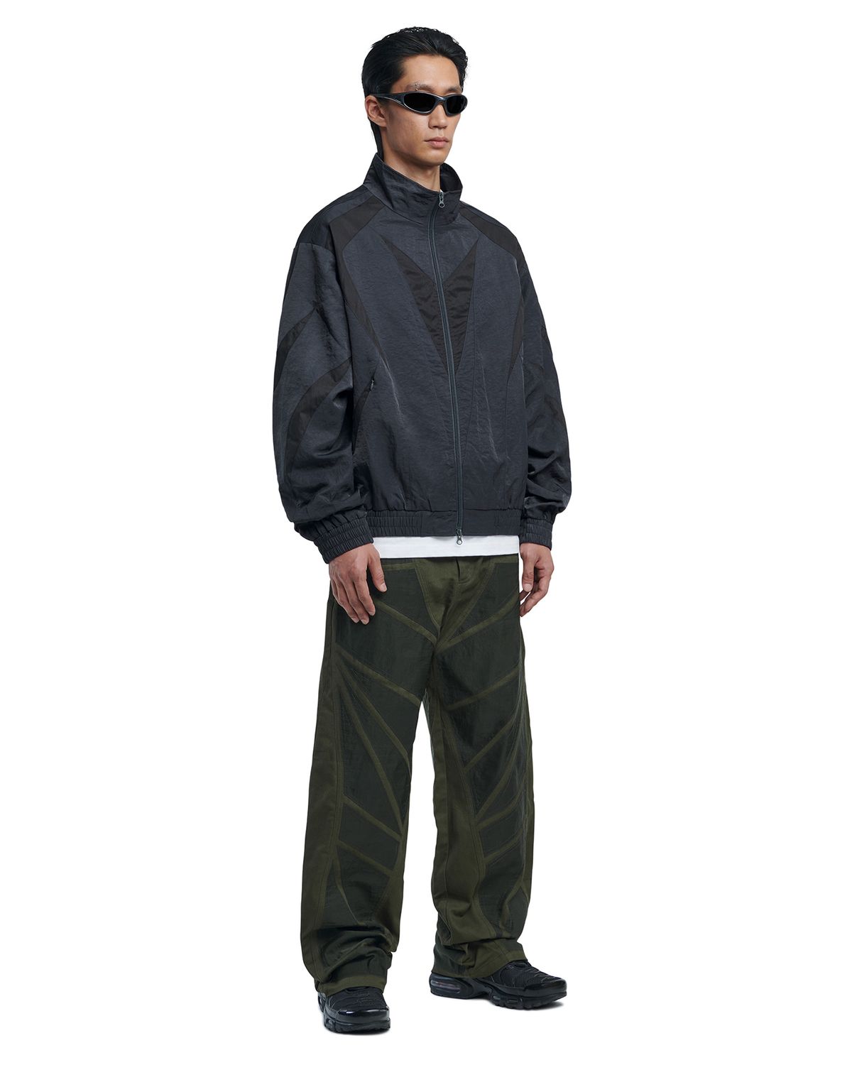 노매뉴얼(NOMANUAL) O.F PATCHED PANTS - KHAKI