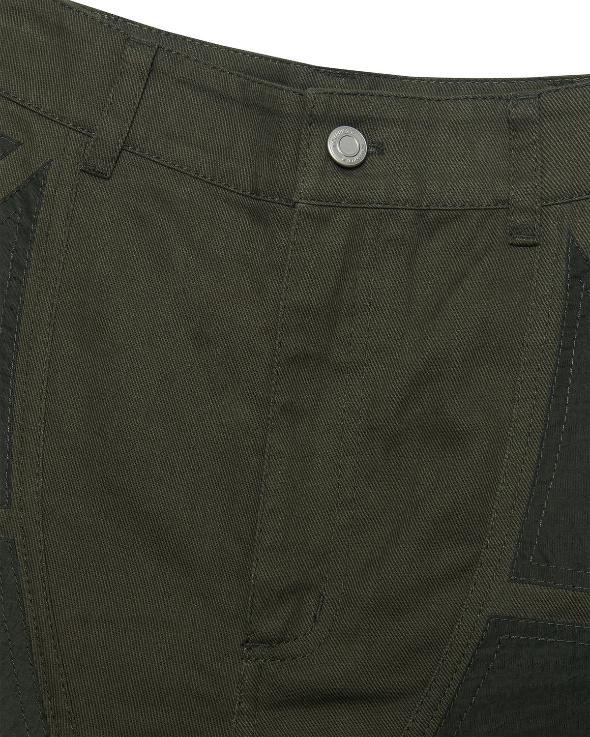 노매뉴얼(NOMANUAL) O.F PATCHED PANTS - KHAKI