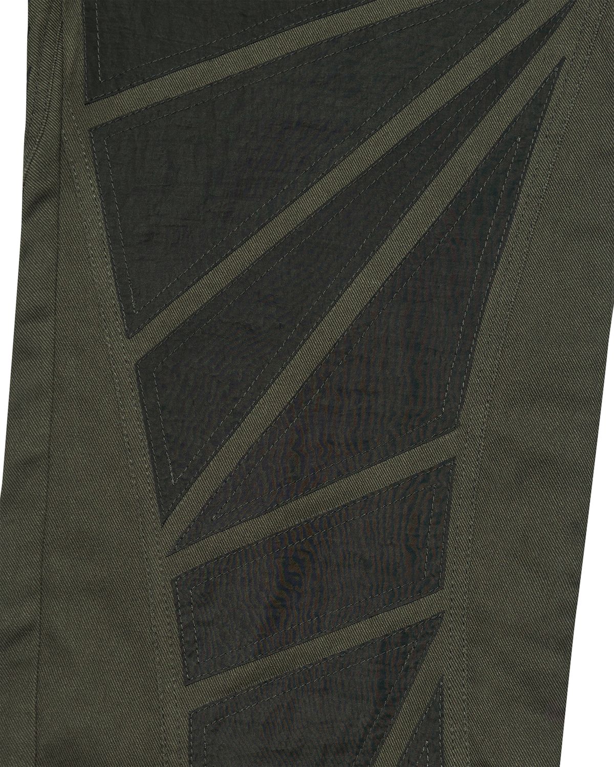 노매뉴얼(NOMANUAL) O.F PATCHED PANTS - KHAKI