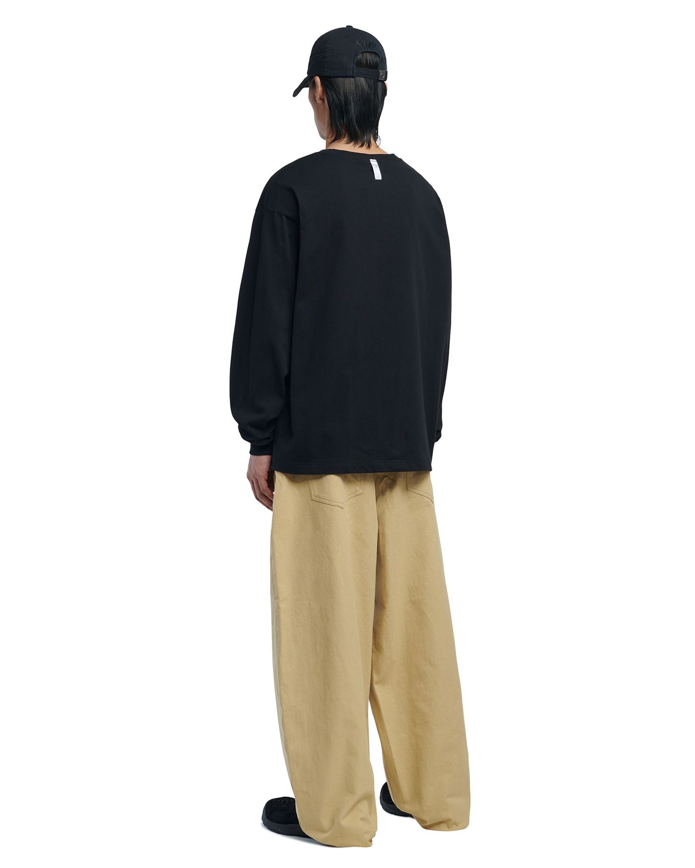 Tシャツ・カットソー NOMANUAL DR LOGO LONG SLEEVE TEE BLACK NM43LS01M1BK MUSINSA | NOMANUAL DR LOGO LONG SLEEVE TEE - BLACK