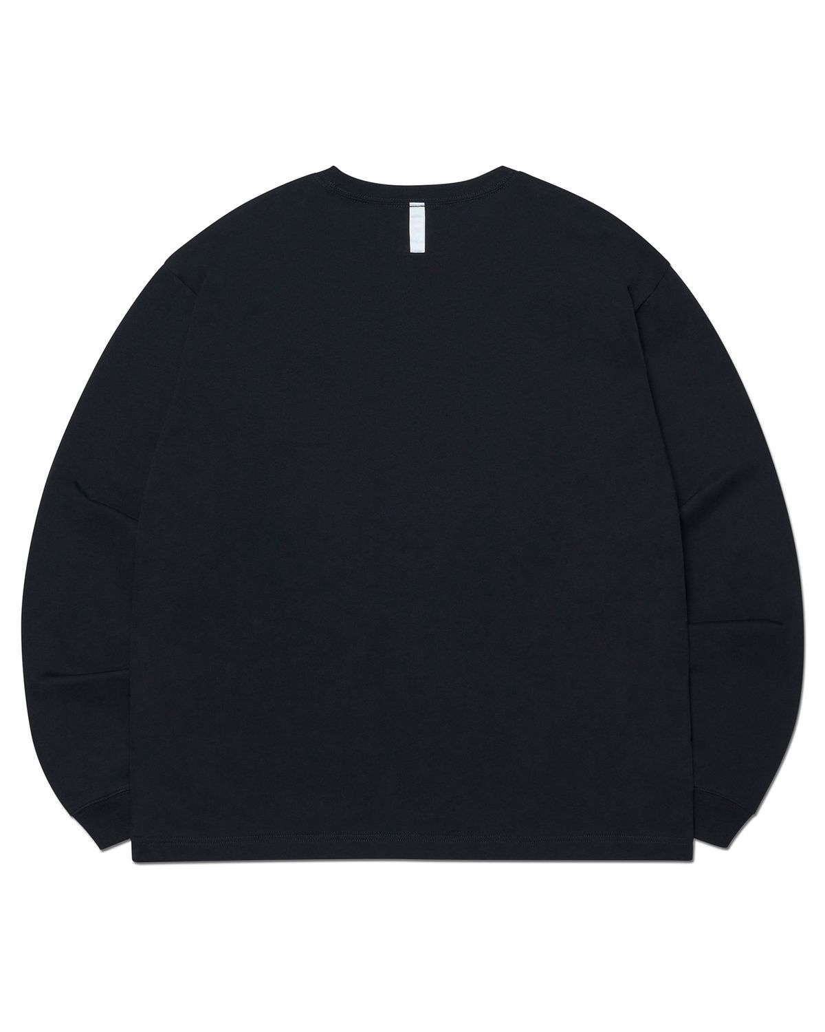 노매뉴얼(NOMANUAL) BASIC LONG SLEEVE TEE - BLACK