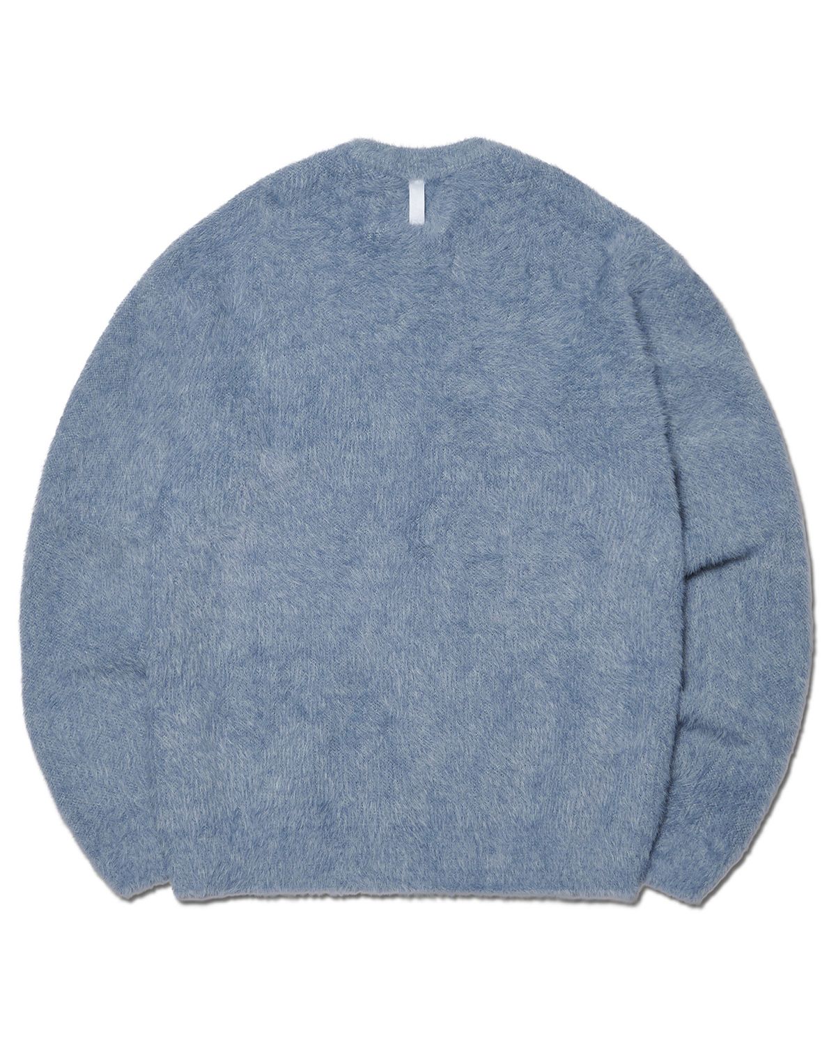 노매뉴얼(NOMANUAL) CROPPED HAIRY KNIT - MARINA