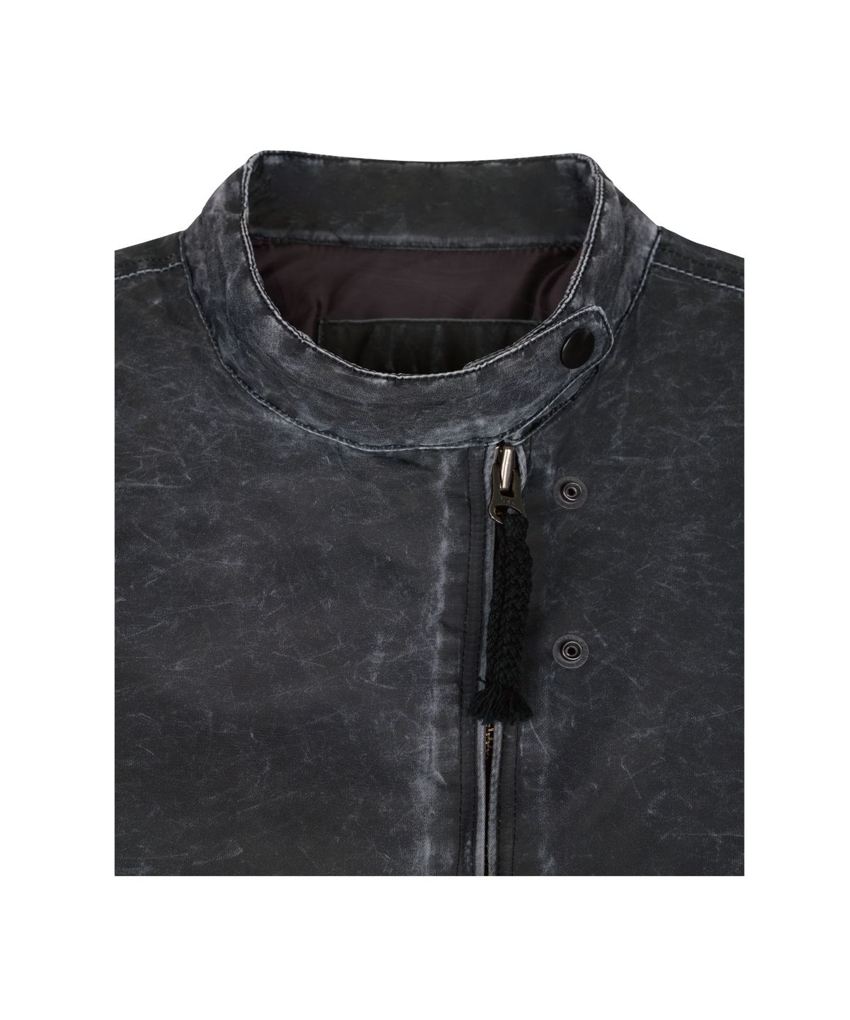 이티씨이(ETCE) WASHED CROP BOMBER (BLACK)