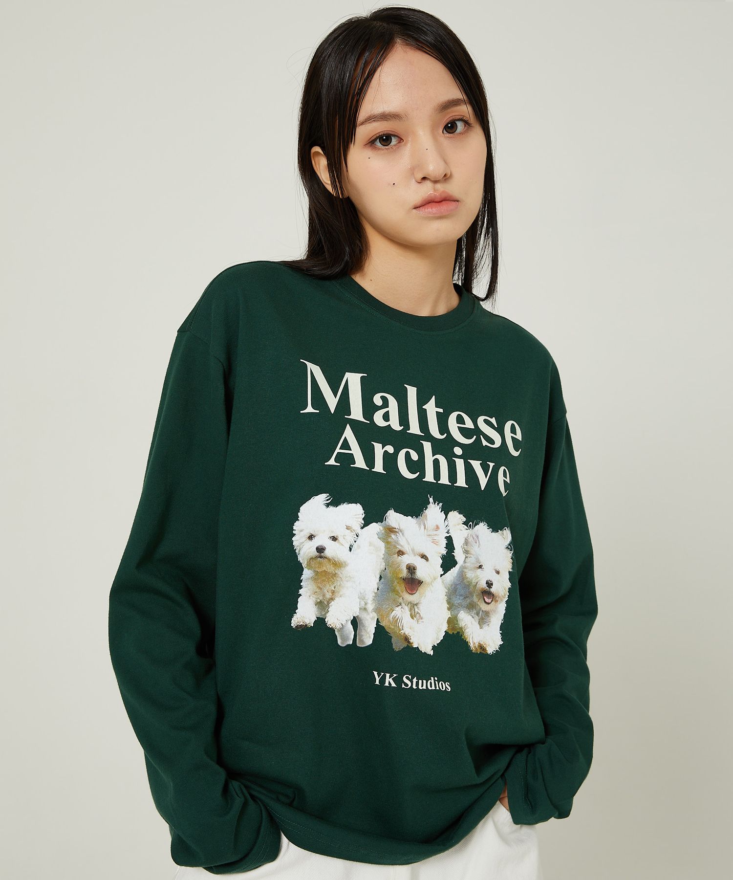MUSINSA公式 | WAI KEI Maltese Archive Long Sleeve T-Shirt 6