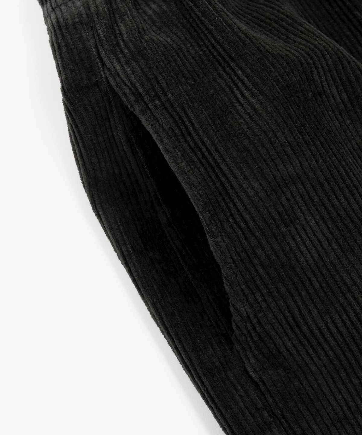 토피(TOFFEE) 코듀로이 와이드 밴딩 팬츠 (BLACK)