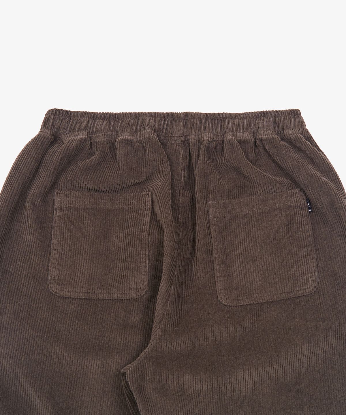 토피(TOFFEE) 코듀로이 와이드 밴딩 팬츠 (BROWN)