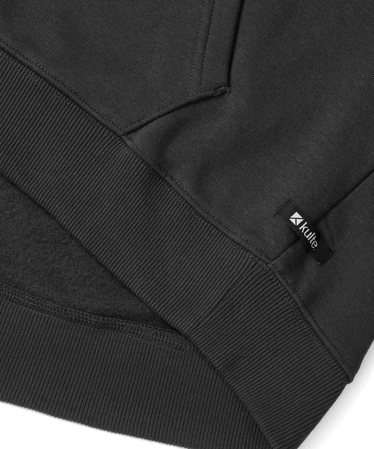 쿨트(KULTE) 아이콘 로고 후디 D.GREY