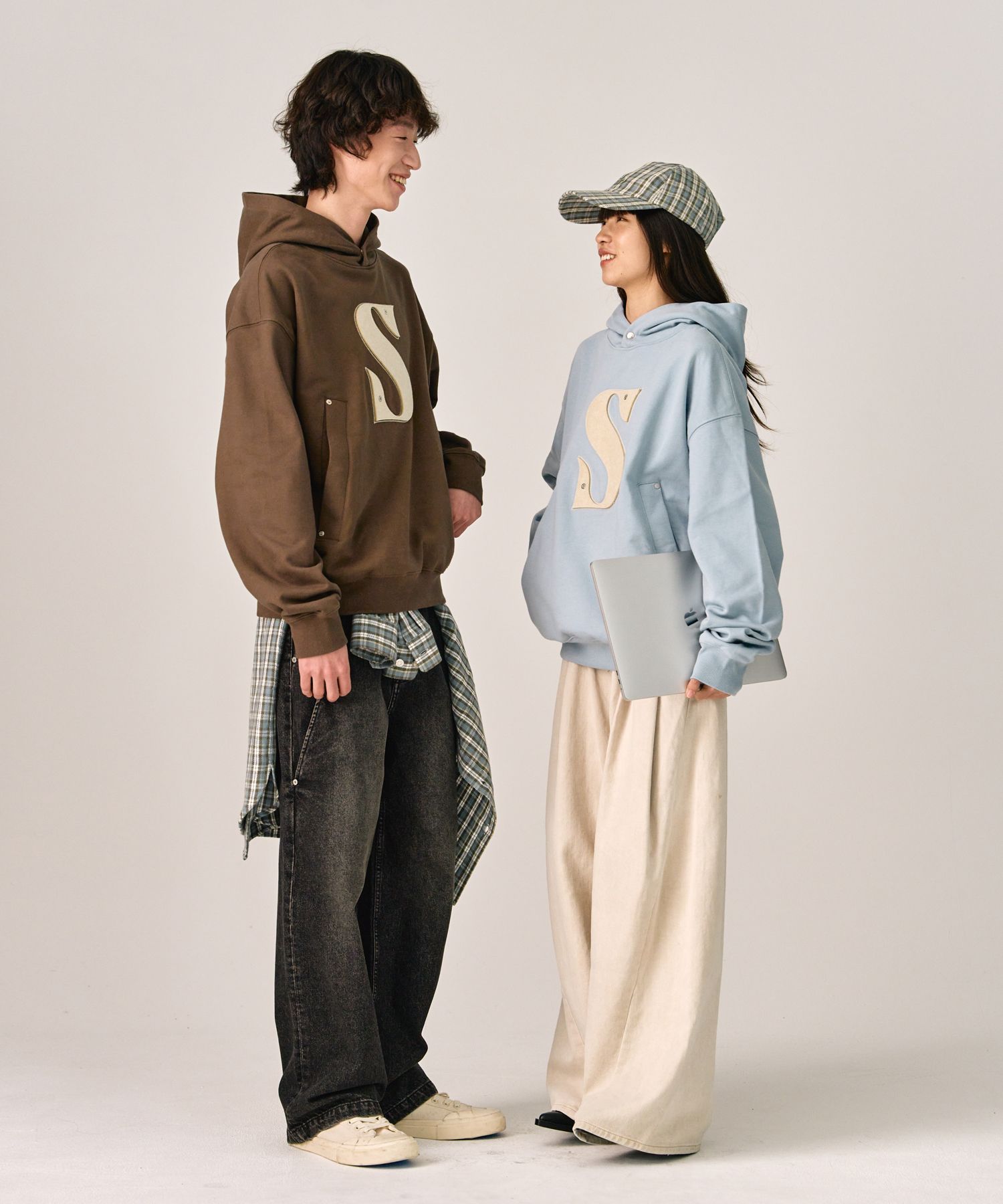 パーカー・フーディ SATUR Rivet Applique Pocket Logo Hood Classic Navy MUSINSA | SATUR Rivet Appliqué Pocket Logo Hood Classic Navy