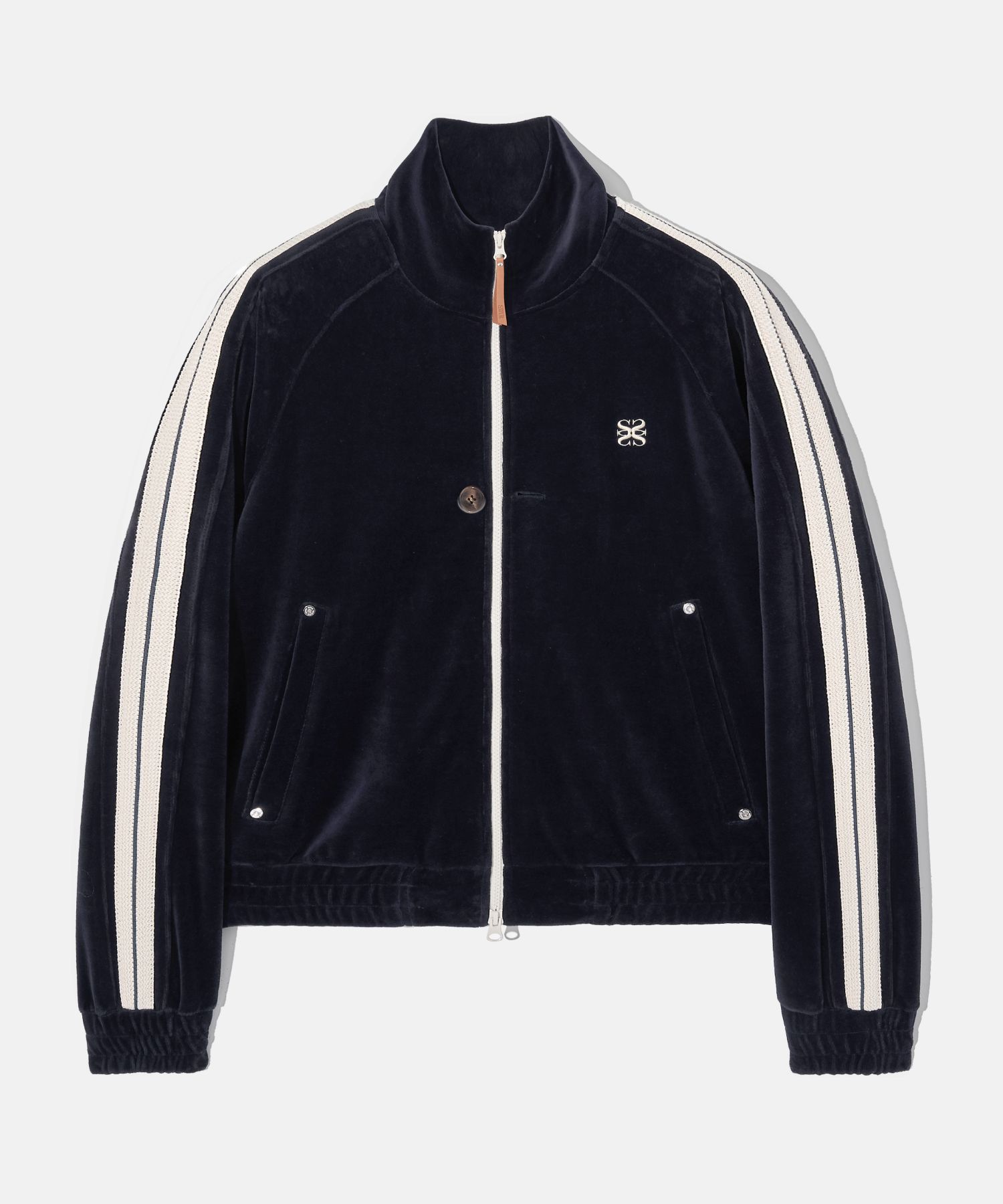 トップス SATUR Lawton Velour Collar Jacket MUSINSA | SATUR (W) Lawton Velour Collar Jacket Black