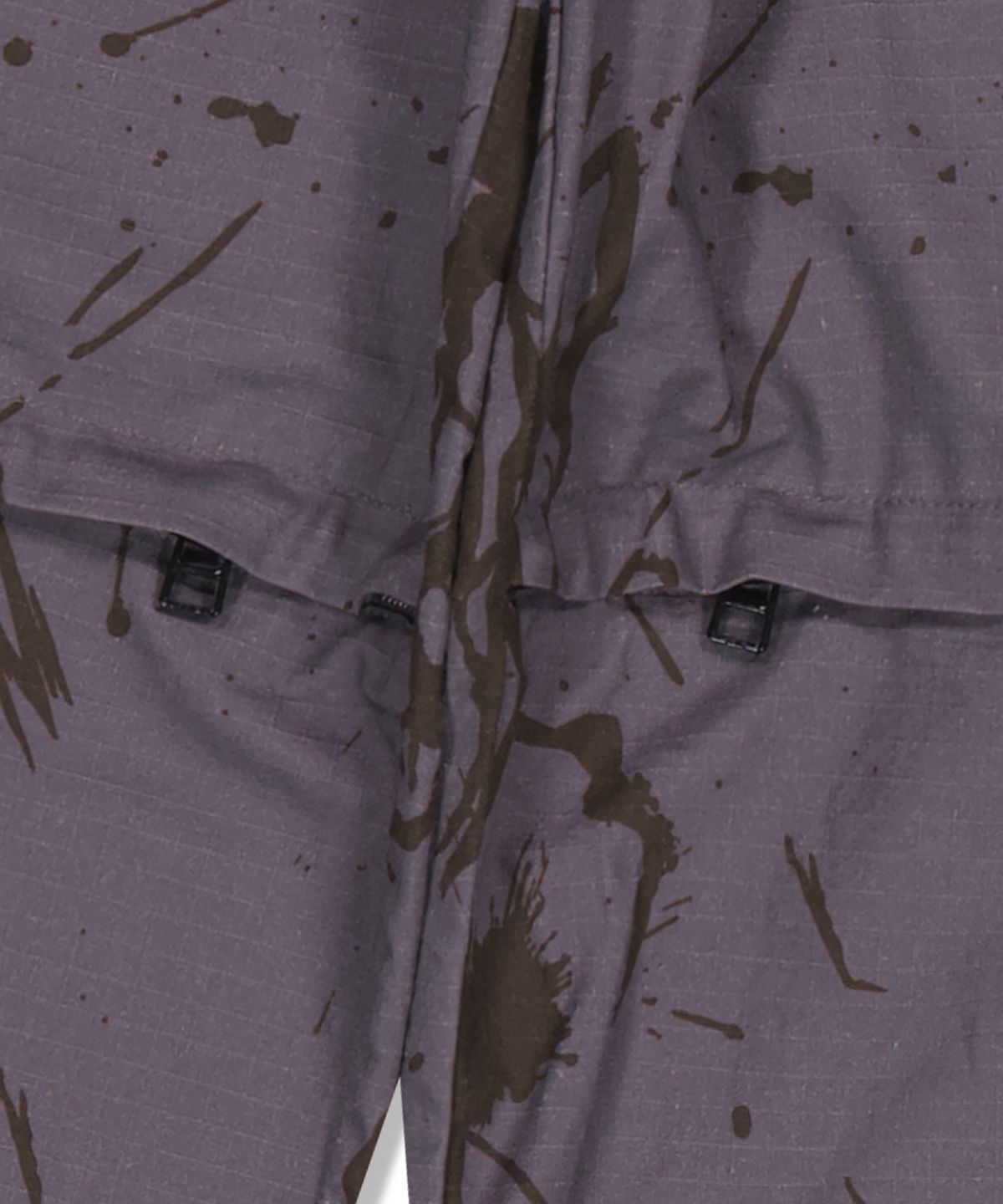 예스아이씨(YESEYESEE) Zipper Knee Multi Pocket Pants Purple